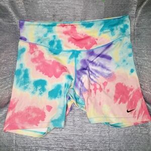 Nike Multicolor Tie-Dye Shorts